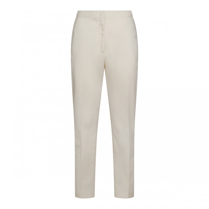 WHITE COTTON PANTS