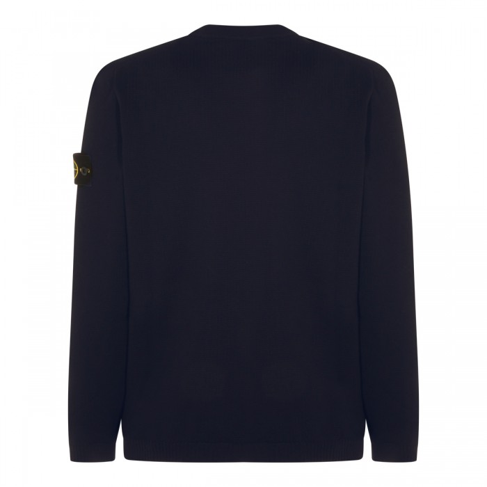 NAVY BLUE COTTON KNITWEAR 2