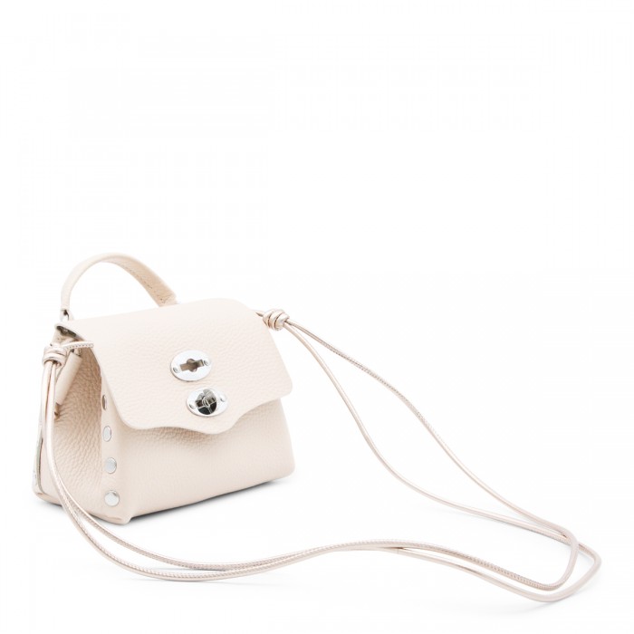 LIGHT PINK LEATHER POSTINA... 2