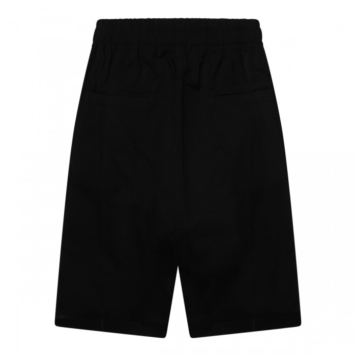 BLACK COTTON SHORTS 2