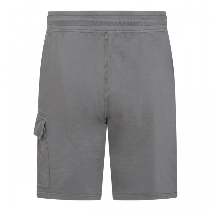 GREY COTTON SHORTS 2