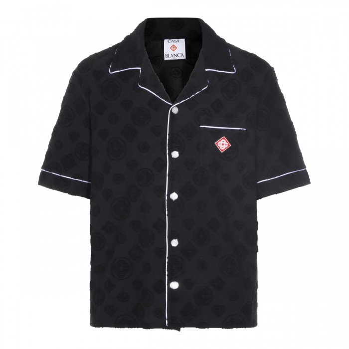 BLACK COTTON SHIRT