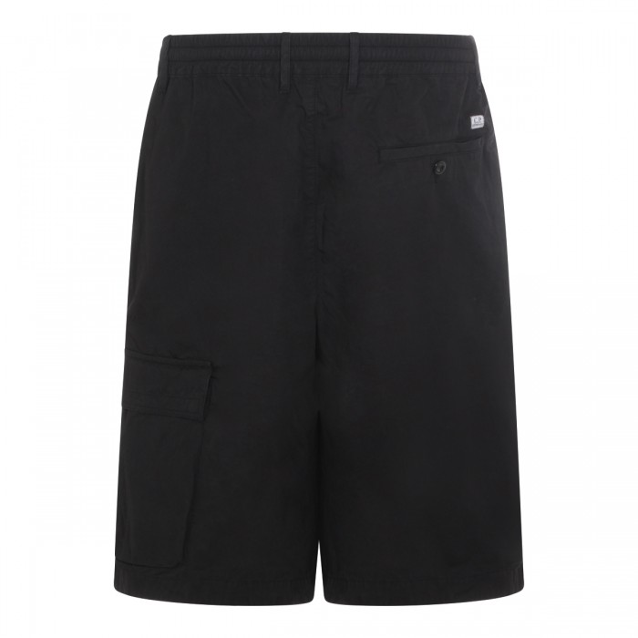 BLACK COTTON SHORTS 2