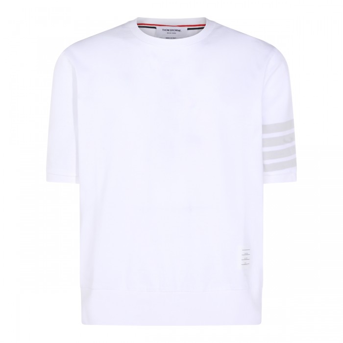WHITE COTTON T-SHIRT