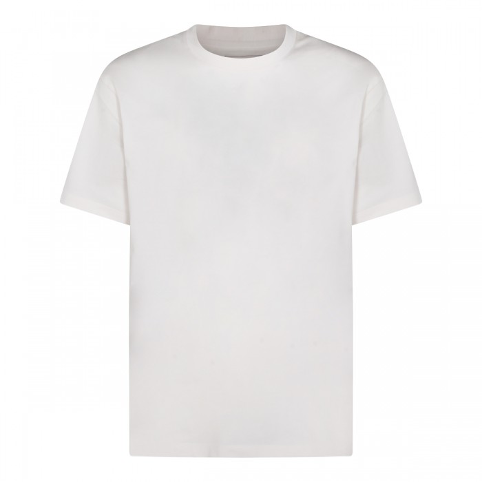 WHITE COTTON T-SHIRT