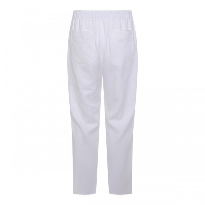 WHITE COTTON PANTS 2