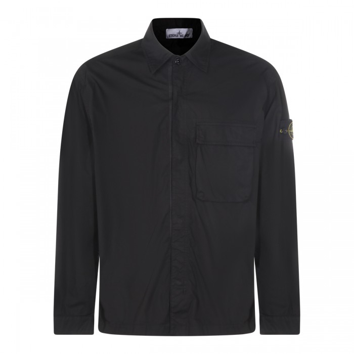 BLACK COTTON SHIRT