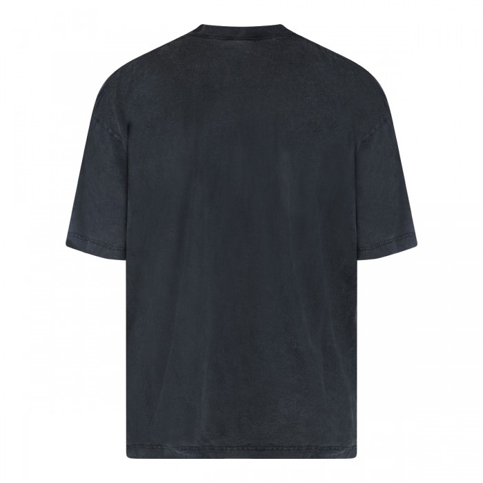 BLACK COTTON T-SHIRT 2