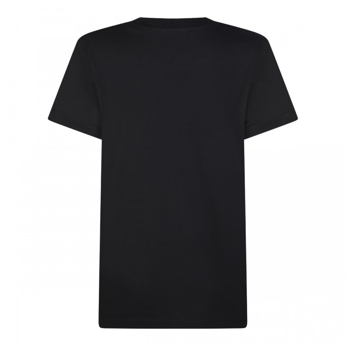 BLACK COTTON T-SHIRT 2