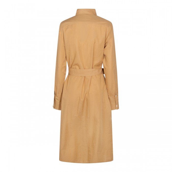 CAMEL COTTON DRESS 2