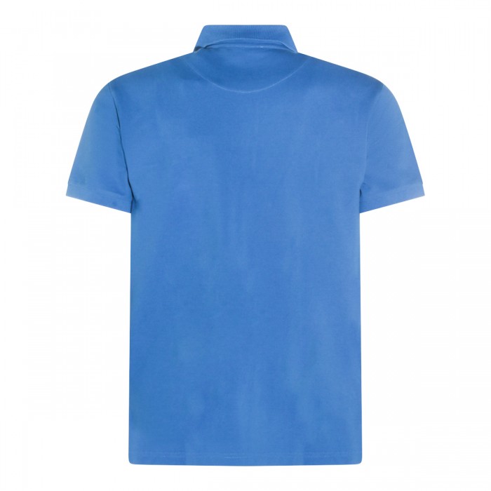 BLUE COTTON POLO SHIRT 2