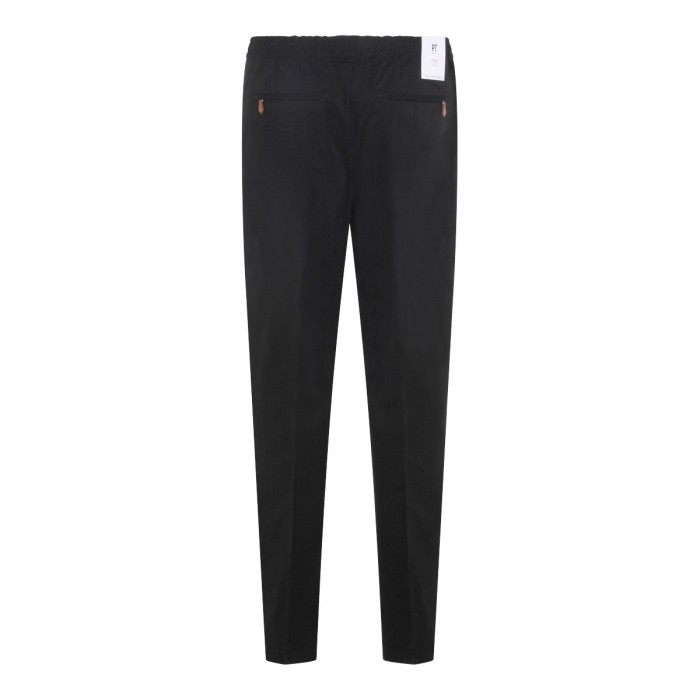 BLACK COTTON PANTS 2