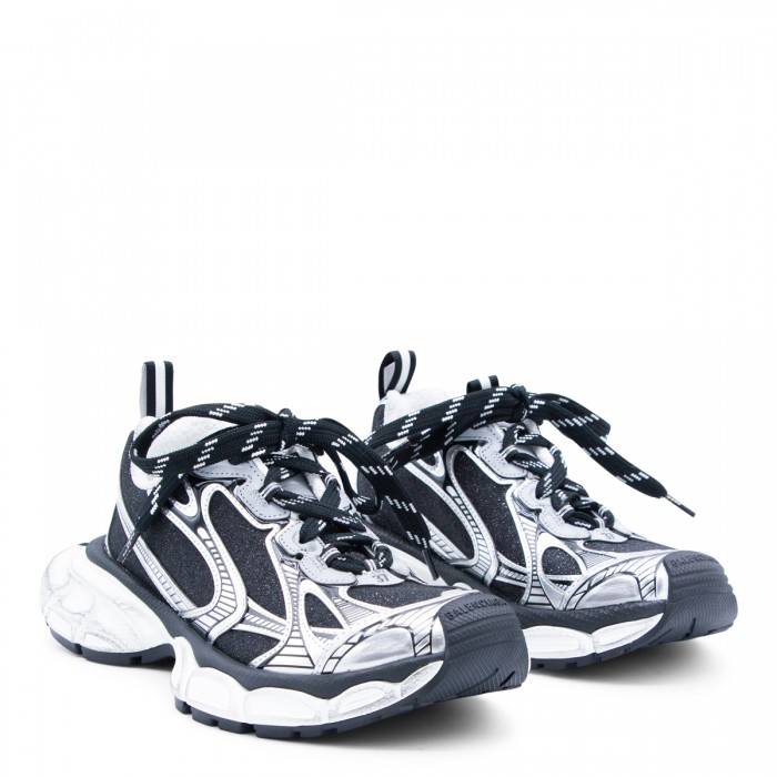 BLACK AND WHITE 3XL SNEAKERS 2
