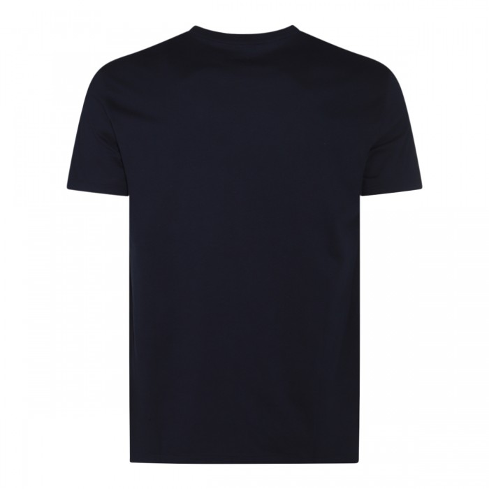 DARK BLUE COTTON T-SHIRT 2