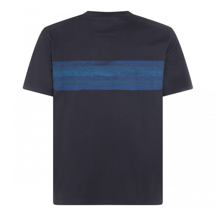 DARK BLUE COTTON T-SHIRT 2