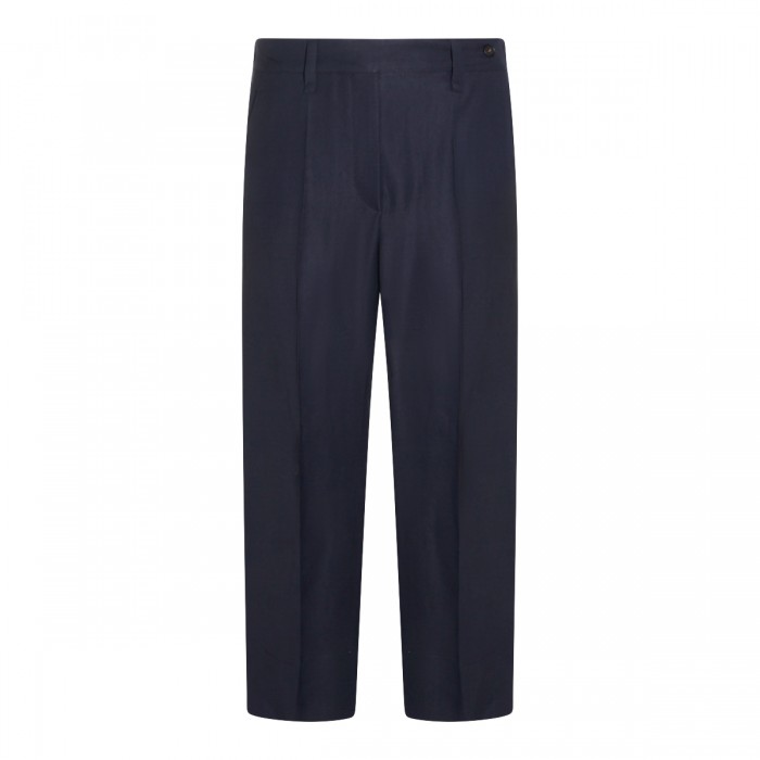 BLUE VISCOSE PANTS