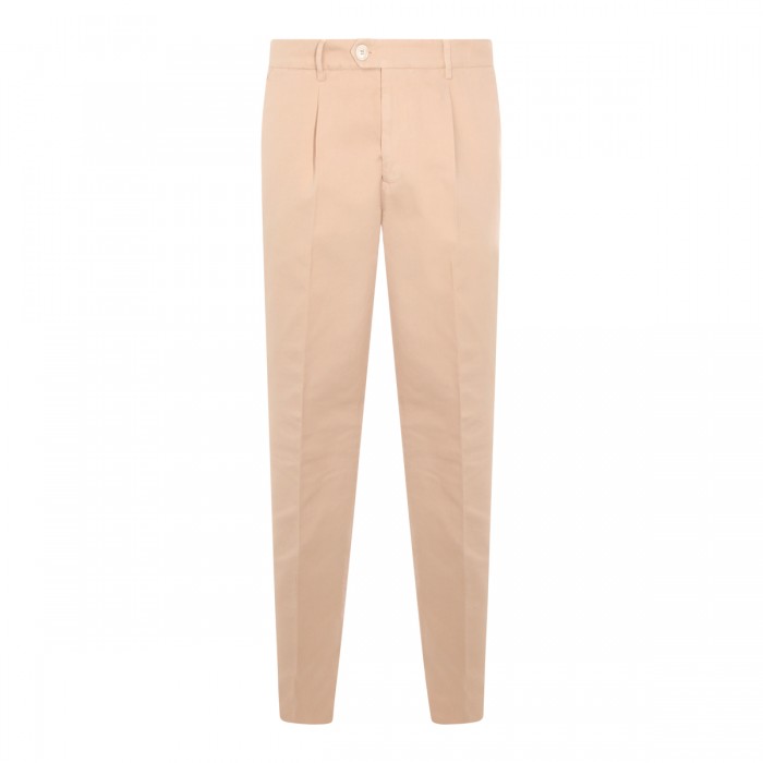CAMEL COTTON PANTS