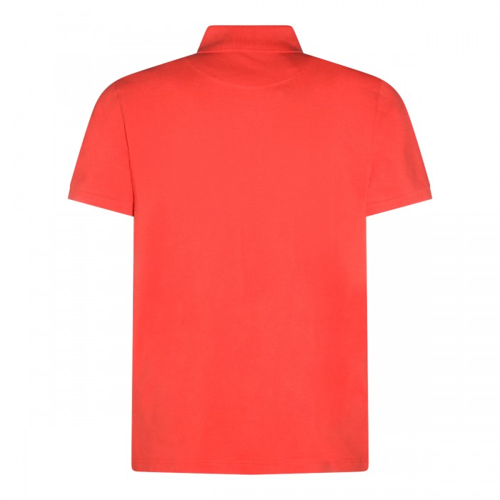 ORANGE COTTON POLO SHIRT 2