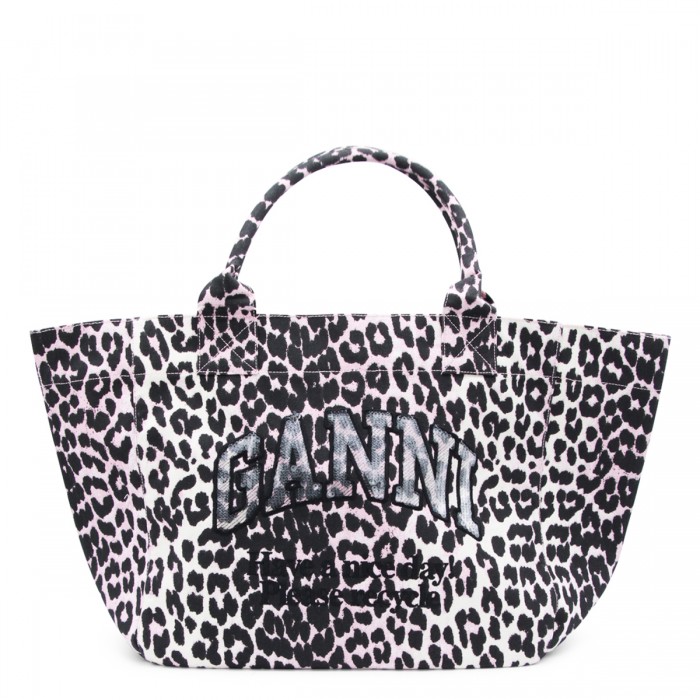 LEOPARD COTTON TOTE