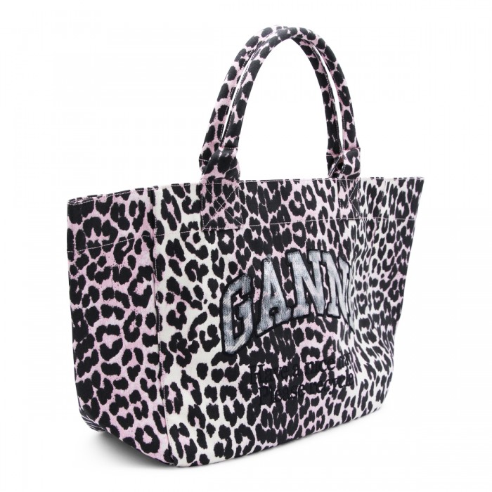 LEOPARD COTTON TOTE 2