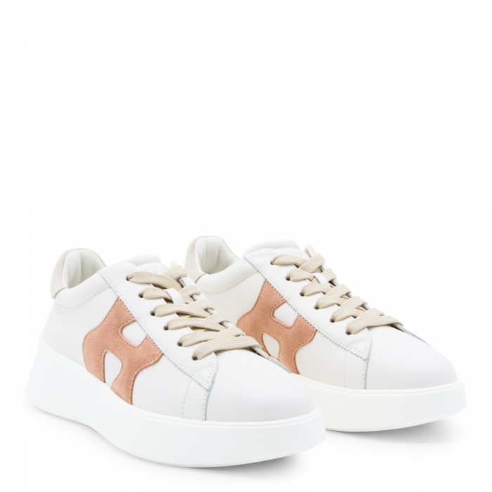 WHITE AND PINK LEATHER... 2