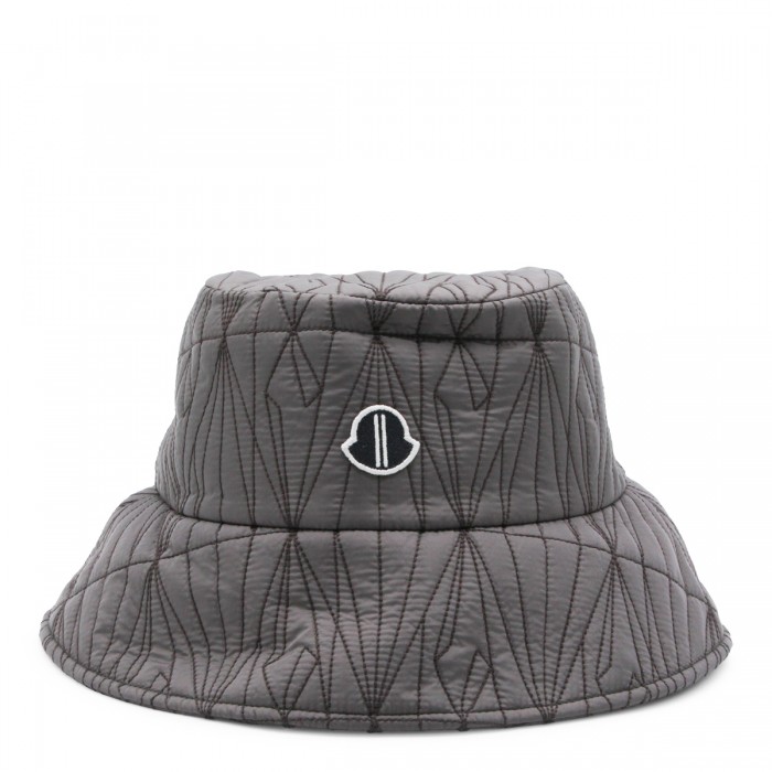 DARK GREY PADDED HAT