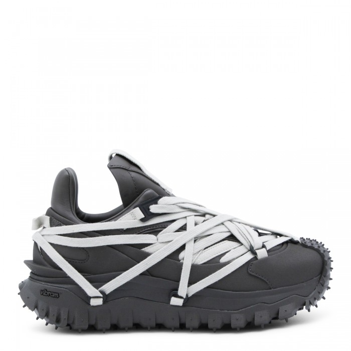 DARK GREY LEATHER TRAILGRIP...