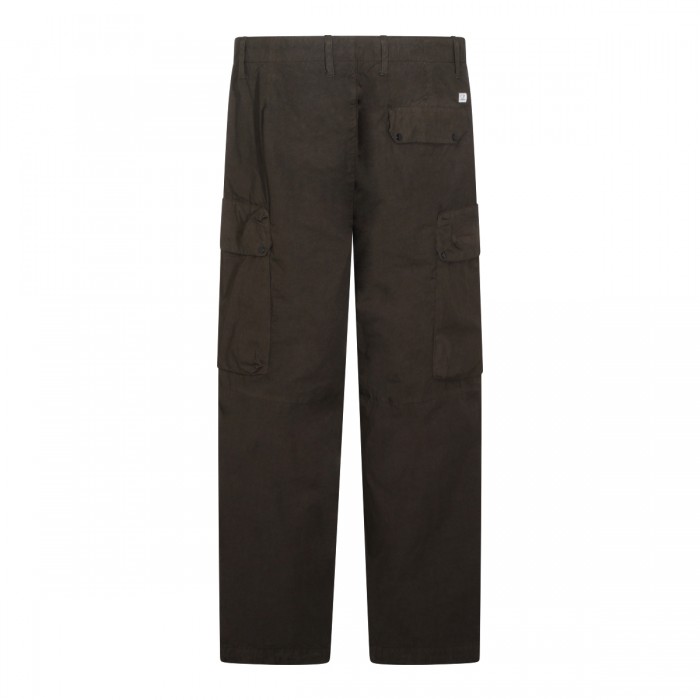 DARK GREEN COTTON PANTS 2