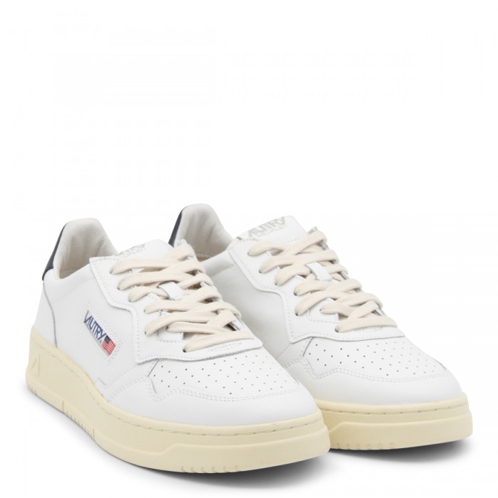 WHITE AND NAVY LEATHER... 2