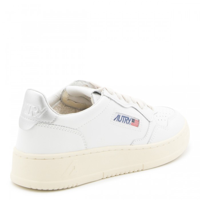 WHITE AND SILVER LEATHER O1... 2