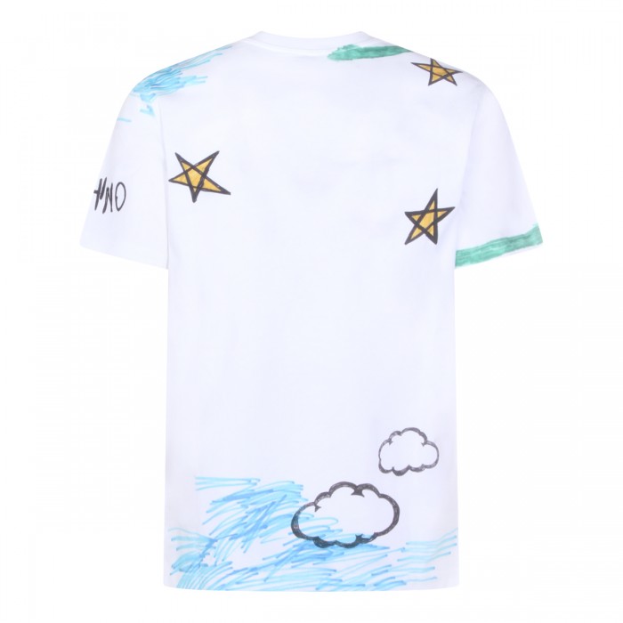 WHITE COTTON T-SHIRT 2