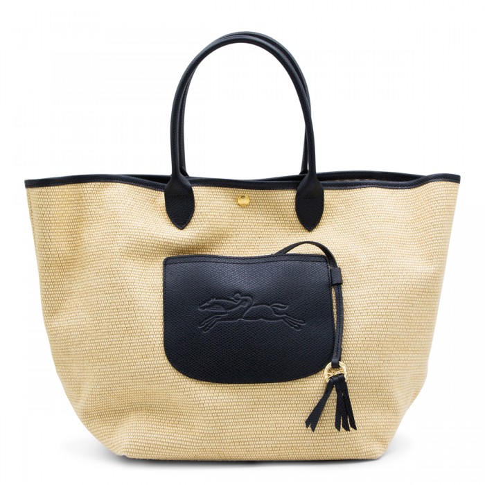 BEIGE  AND BLACK PANIER...