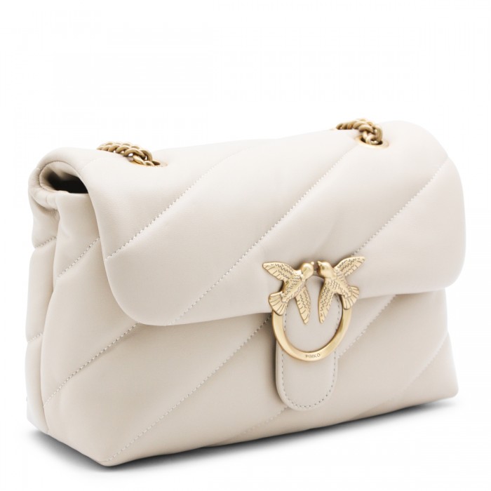 BEIGE LEATHER SMALL LOVE... 2