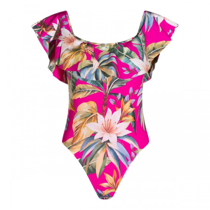PINK ONE PIECE BEACHWEAR