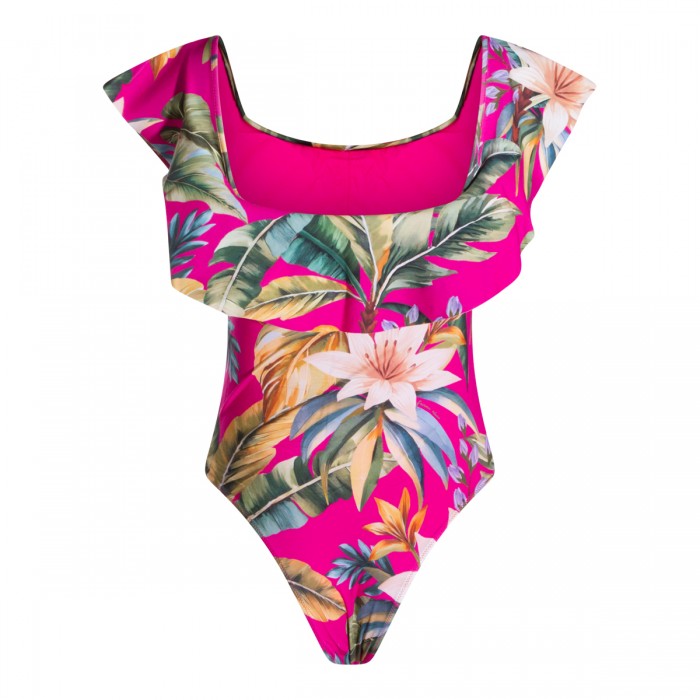 PINK ONE PIECE BEACHWEAR 2