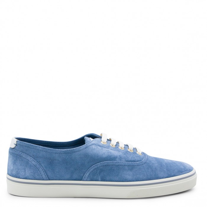 DENIM SUEDE SNEAKERS