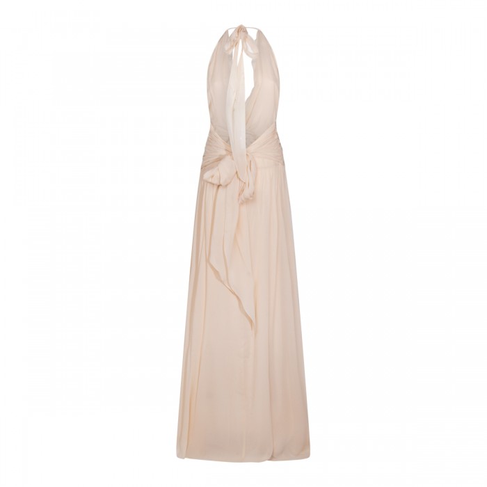 LIGHT PINK VISCOSE DRESS 2