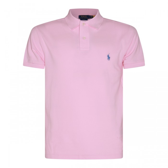 PINK COTTON POLO SHIRT