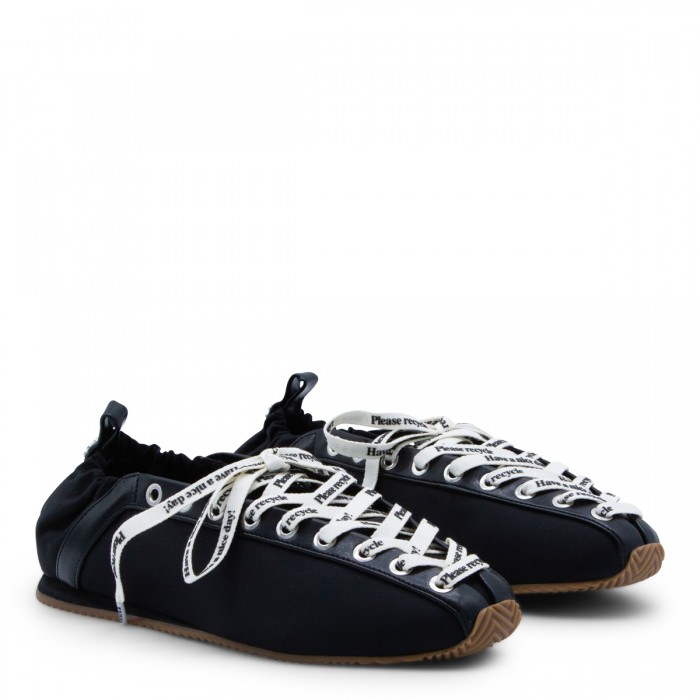 BLACK SPORTY FLATS 2