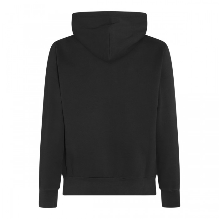 BLACK COTTON SWEATSHIRT 2