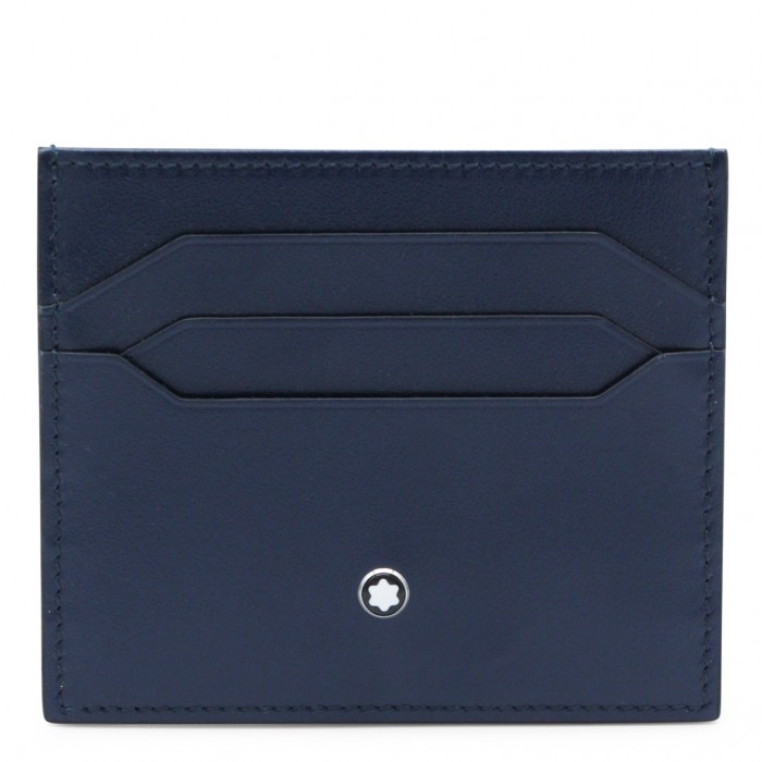 BLACK AND BLUE LEATHER CARD...