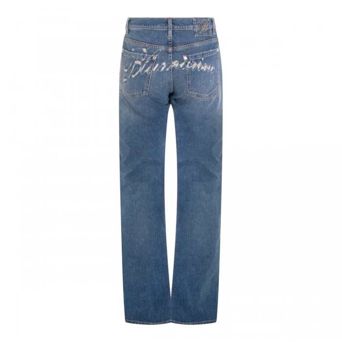 BLUE COTTON JEANS 2