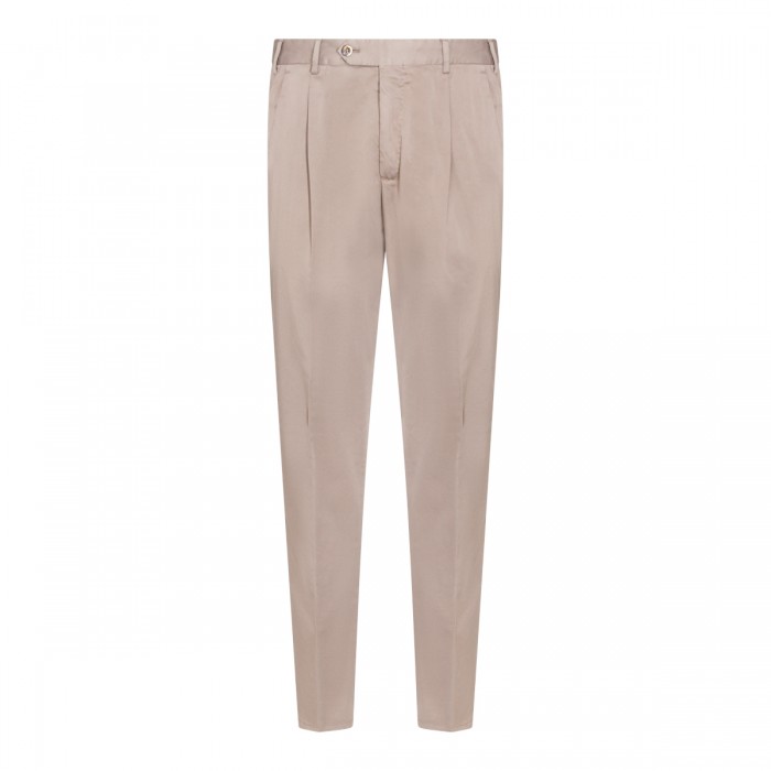 BEIGE COTTON PANTS