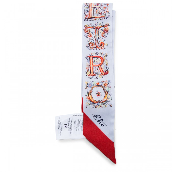 MULTICOLOR SILK SCARF