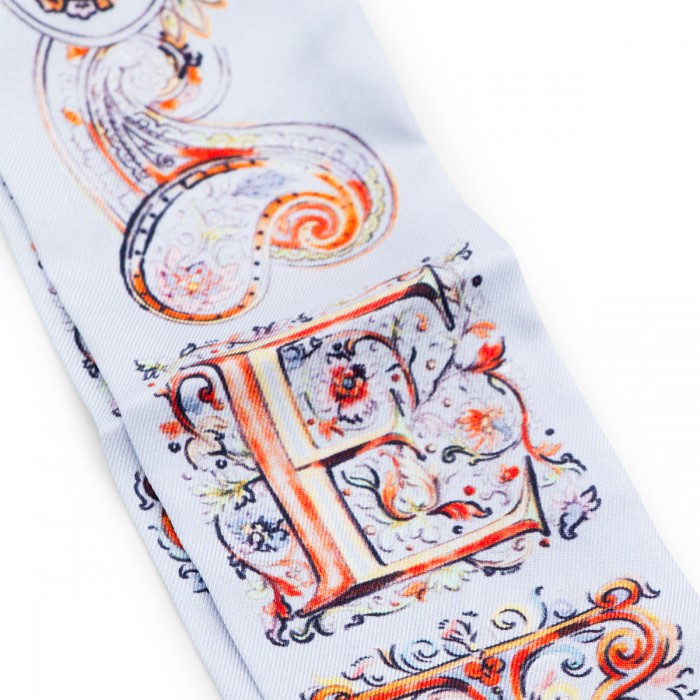 MULTICOLOR SILK SCARF 2