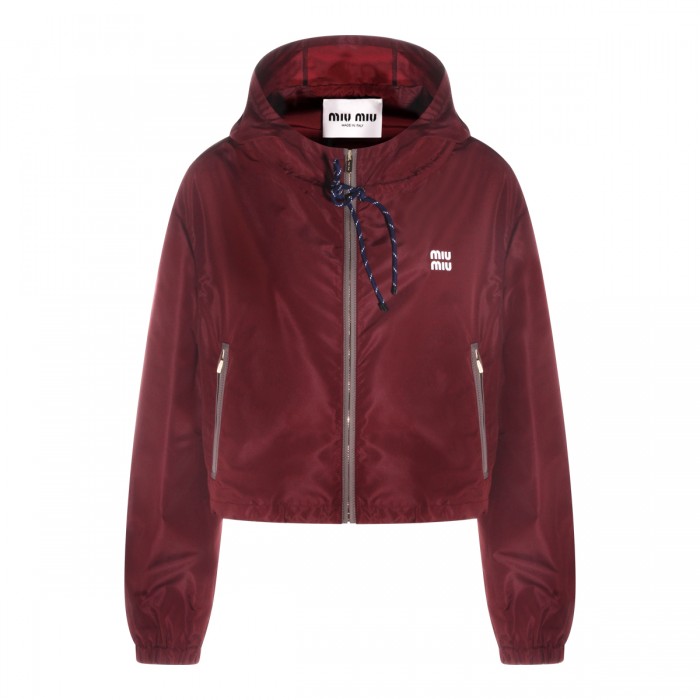 BURGUNDY CASUAL JACKET 