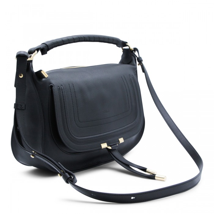 BLACK LEATHER MARCIE... 2