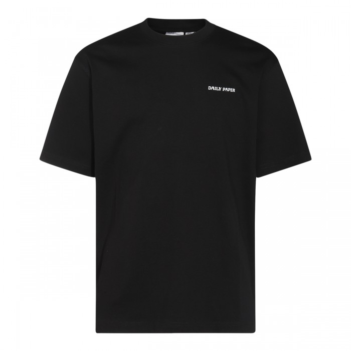 BLACK COTTON T-SHIRT