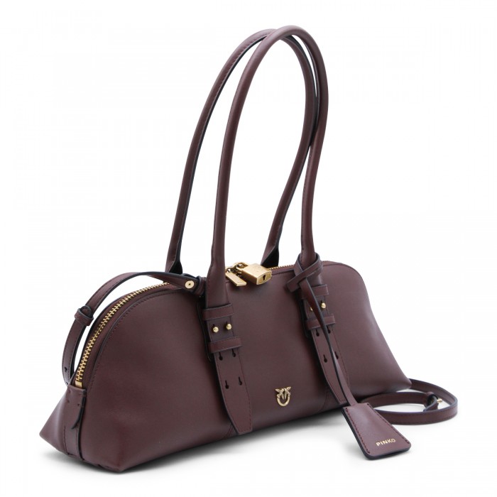 BURGUNDY LEATHER ESCAPE TOP... 2