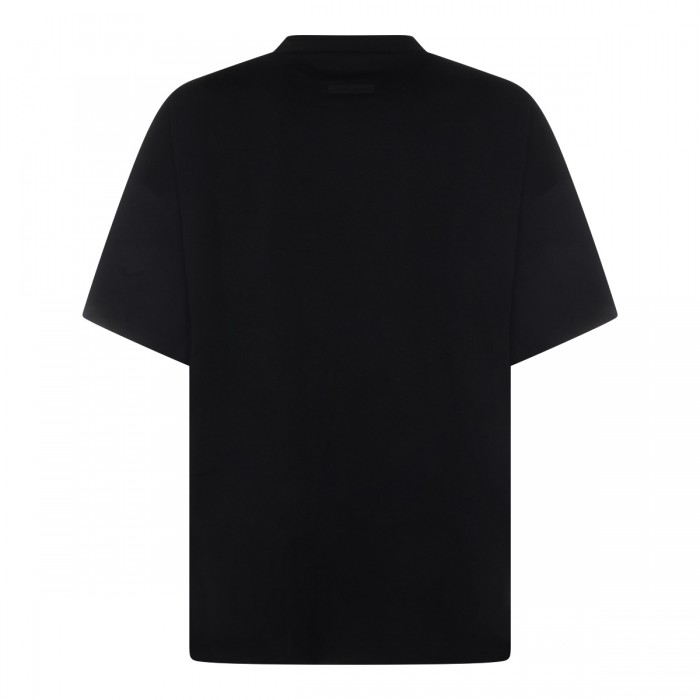 BLACK COTTON T-SHIRT 2